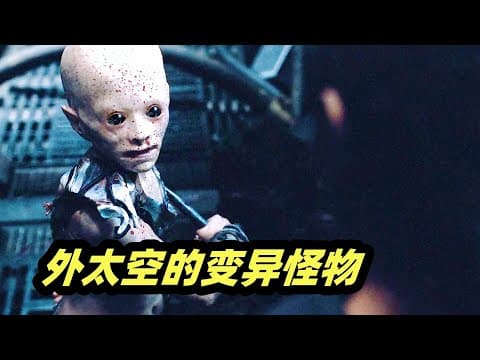 《最后的人类大战变异人，一部被低估的科幻佳片，全程暴爽结局神反转，科幻恐怖电影《深空失忆》》视频封面